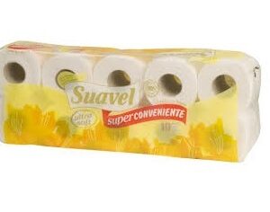 Carta igienica 10 rotoli 2 veli  SUAVEL