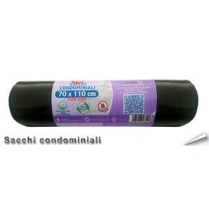 sacchi immondizia a rotolo 70X110 cm 10 pz VEROLENE