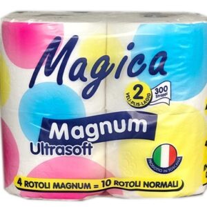 carta igienica MAGICA  4 rotoli 2 v