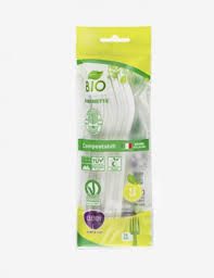 forchetta compostabile 12 pz bio CLENDY