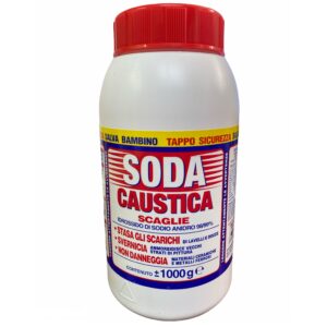 soda caustica in scaglie  1 kg