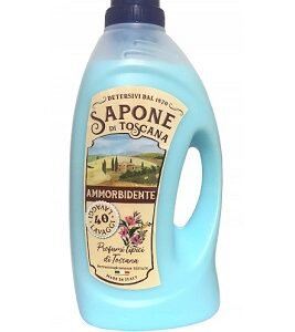 ammorbidente concentrato SAPONE DI TOSCANA  40 lav prof persistente 1850 ml BLU