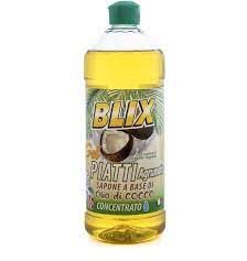 detersivo piatti gel  BLIX  olio di cocco concentrato 850 ml