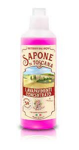 detergente pavimenti SAPONE DI TOSCANA 1 lt bouguet di fiori concentrato