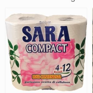 carta igienica  SARA 4 rotoli 780 grammi