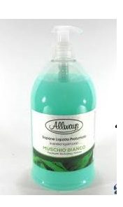 sapone liquido ALLWAYS  muschio bianco 1 lt