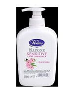 Sapone liquido VENUS sensitive latte di mandorle 250 ml