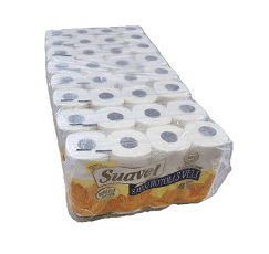 carta igienica SUAVEL  8 rotoli sacco da 8 confezioni 3 veli