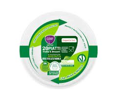 Piatti Frutta e Dessert Riutilizzabili - 20pz.CLENDY