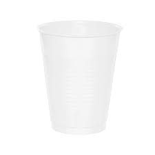 Bicchiere Riutilizzabile BIANCO  200ml/7oz - 100pz. CLENDY