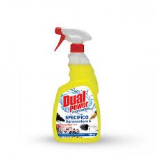 Dual Power, Sgrassatore Ultra Potente al Limone, 750 ml