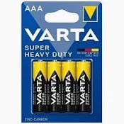 Batteria VARTA super heavy duty AAA mini stilo 1,5V