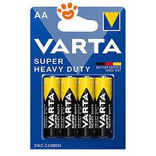 Batteria VARTA super heavy duty AA mini stilo 1,5V