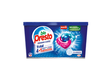BIO PRESTO POWER CAPS DETERSIVO BUCATO LAVATRICE CLASSICO 18 LAVAGGI