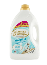 Spuma di Sciampagna Ammorbidente 3000 ml.50 Misurini acqua marina