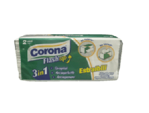CORONA TOVAGLIOLI/ASCIUGATUTTO/ASCIUGAMANI  FLASH UP ESTRAIBILI  2 VELI 150 PZ