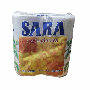 Carta igienica Sara 4 rotoli 3 veli