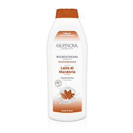 GLENOVA BAGNOSCHIUMA FORMULA BENESSERE LATTE DI MANDORLA 750 ML