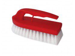 spazzola bucato con manico in plastica