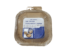 carta pergamena per friggitrice ada aria contenitore plt 3 pz rettangolare 750 ml 160 mm x160 mm x 45 mm 50 'z