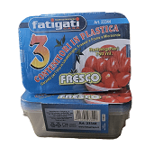 contenitore per alimenti FATIGATI 3 pz rettanglore in plastica 750 ml