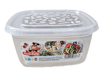 contenitore per alimenti 1000 ml in plastica trasparente
