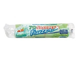 Sacchetti frezzer rotolo 70pz (20x30) piccolo