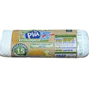 Sacco Bio Ecologico 42x45 rotolo 15pz