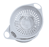 SCOLAPASTA IN PLASTICA BIANCO