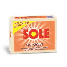 SOLE Marsiglia Sapone Bucato 2 Pezzi