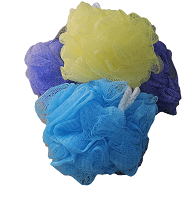 spugna rete da doccia colori asssortiti 50 gr